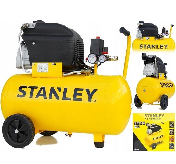 Kompresory kompresor olejowy stanley d211/8/50 50 l 8 bar